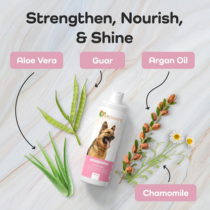 Deshedding Active Clean Dog Shampoo – Reduces Shedding & Strengthens Double Coats