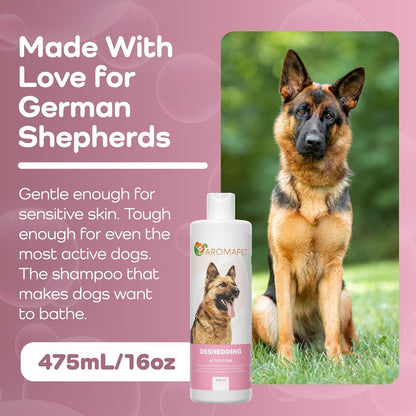 Deshedding Active Clean Dog Shampoo – Reduces Shedding & Strengthens Double Coats