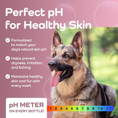 Deshedding Active Clean Dog Shampoo – Reduces Shedding & Strengthens Double Coats