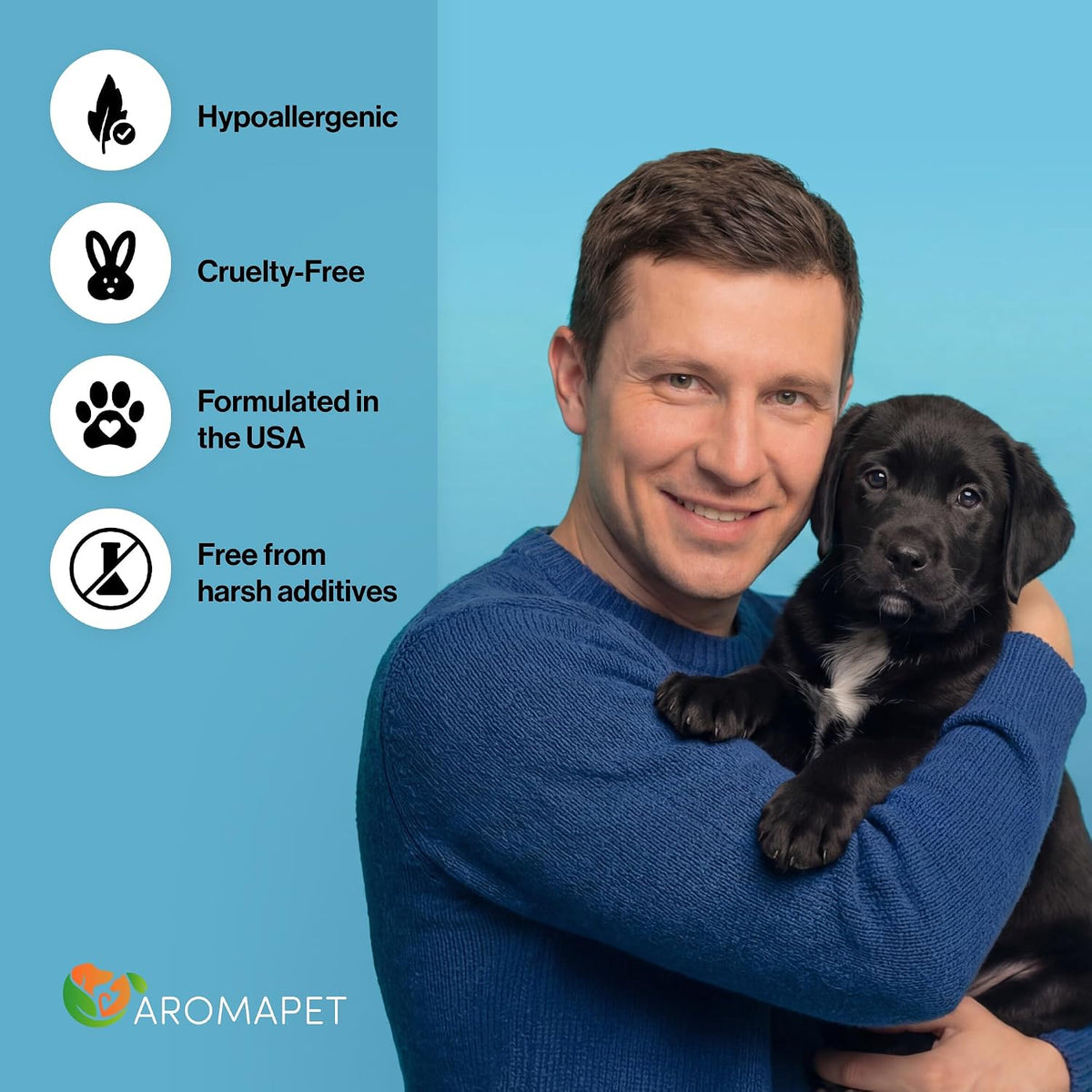 4-in-1 Ultra-Gentle Puppy Shampoo – Tear-Free Care for Sensitive Puppy Skin