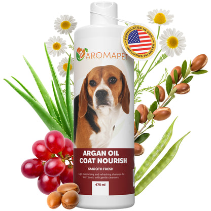 Argan-Oil-Coat-Nourish Dog Shampoo